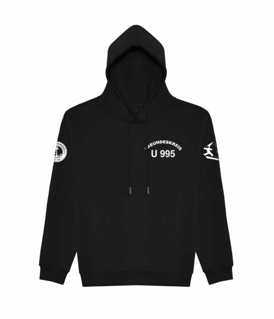 U995 Hoodie Schwarz – Bild 3